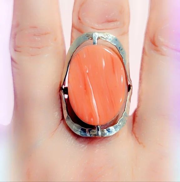 Reversible 2 Stone Sterling Gemstone Ring